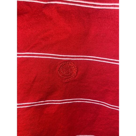 GEORGE STRAIT Cowboy Cut Collection Wrangler Men’s Shirt Red White Stripe Large - Picture 3 of 5